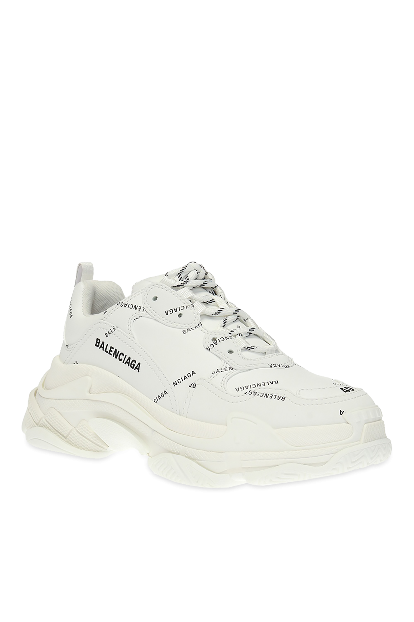 Balenciaga triple s mens white online